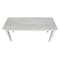 International Concepts Shaker Style Bench, Unfinished BE-39 - alternate 2